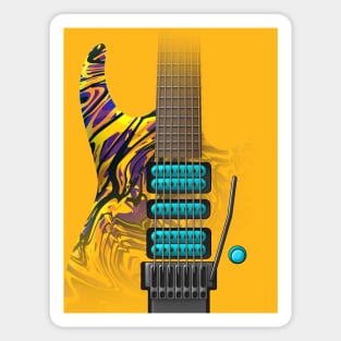 Jelly Guitar Magnet